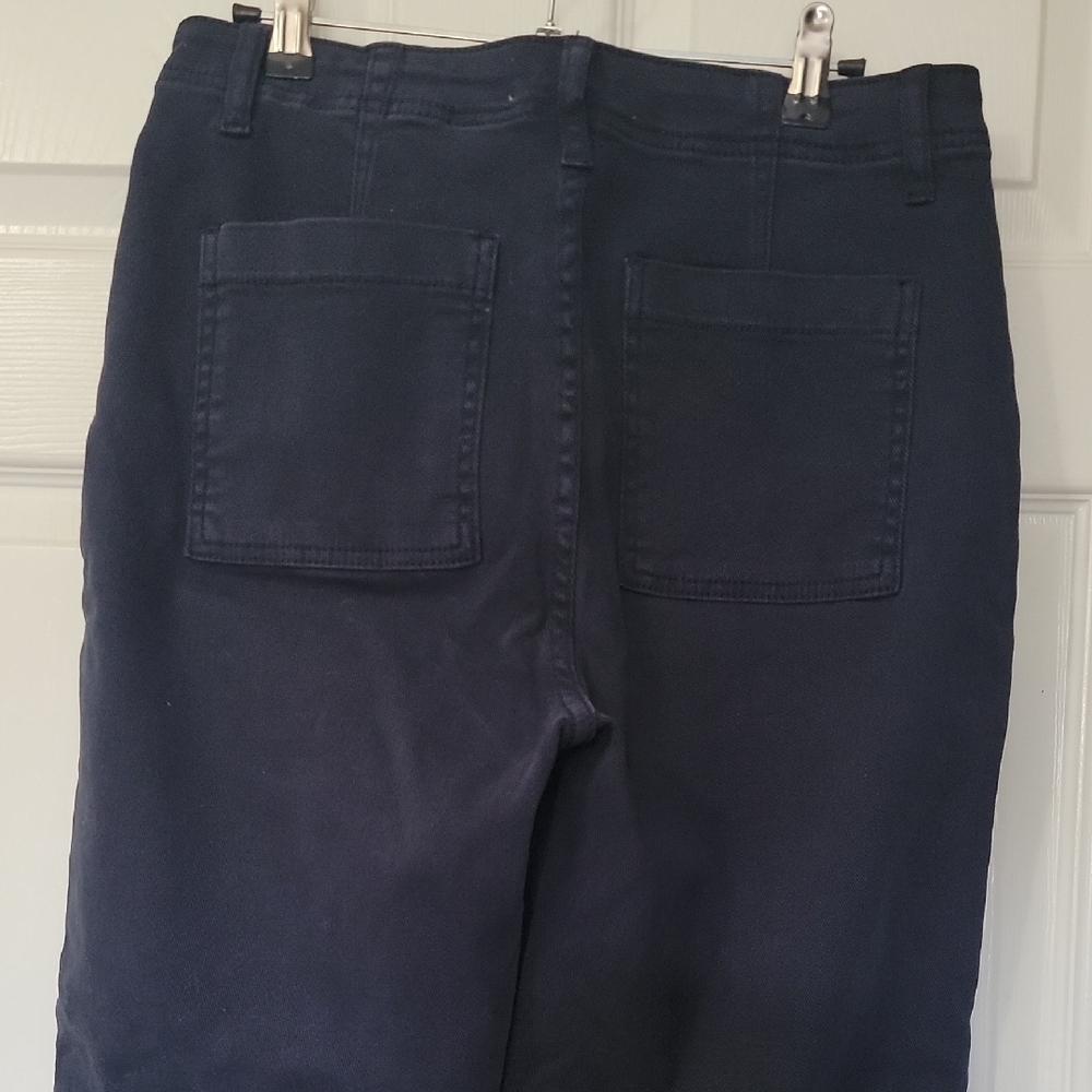 Risen Navy Blue High-Waisted Pants 9/29. NWT - Picture 3 of 9